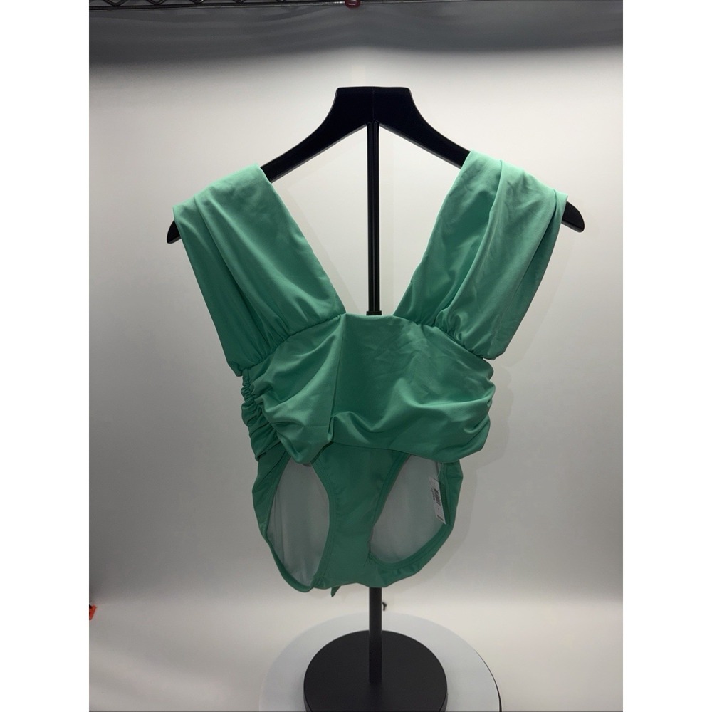 NWT M $135 Banana Republic Factory Twisted-Knot One Piece Swimsuit